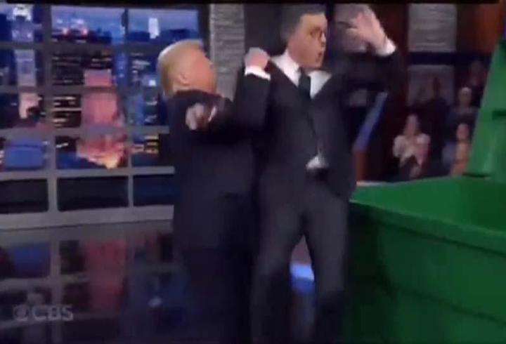 TRUMP ÜNLÜ SUNUCUYU ÇÖPE ATTI! “The Late Show” tarihe karıştı