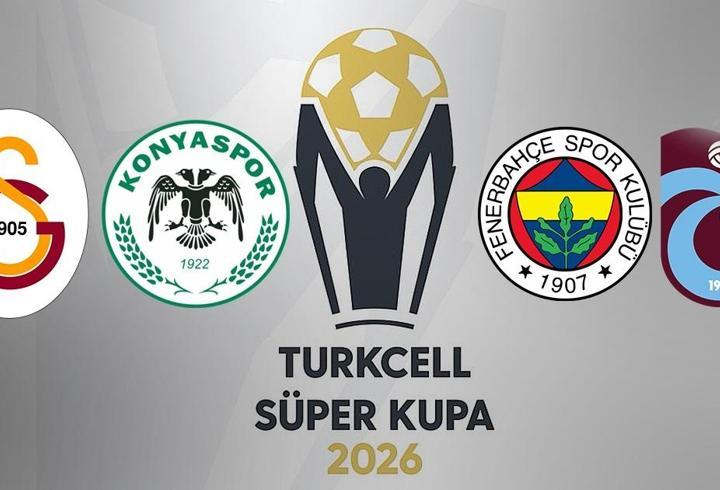 TFF açıkladı: Süper Kupa eşleşmeleri…