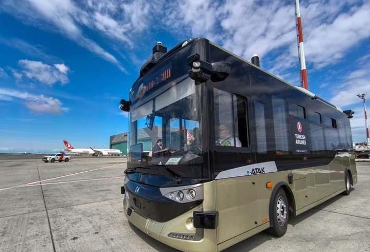 Otonom e-ATAK İstanbul Havalimanı'nda teste çıktı