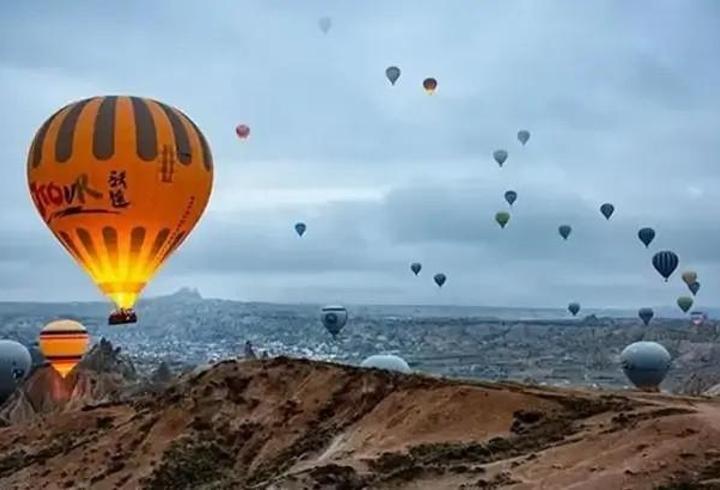 Kapadokya'da bayram tatilinde konaklama tesislerinin doluluk oranı yüzde 80'e ulaştı