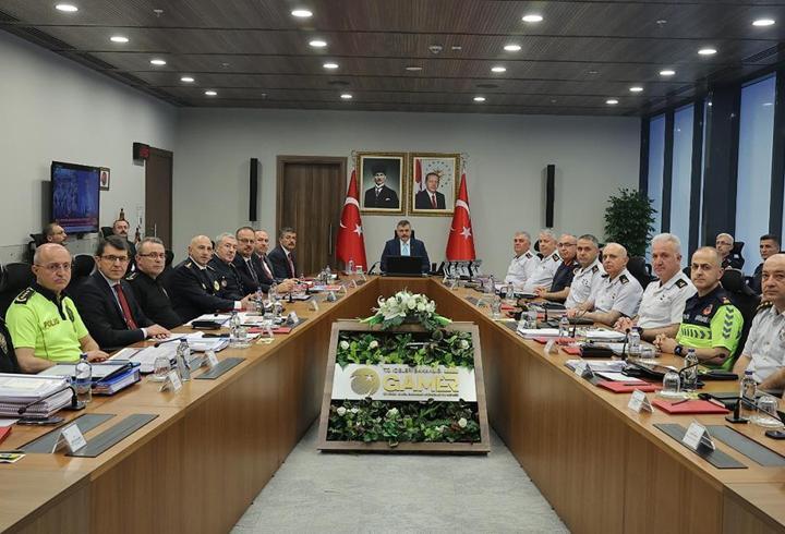 İçişleri Bakanlığı'nda NATO Zirvesi'ne yönelik güvenlik toplantısı