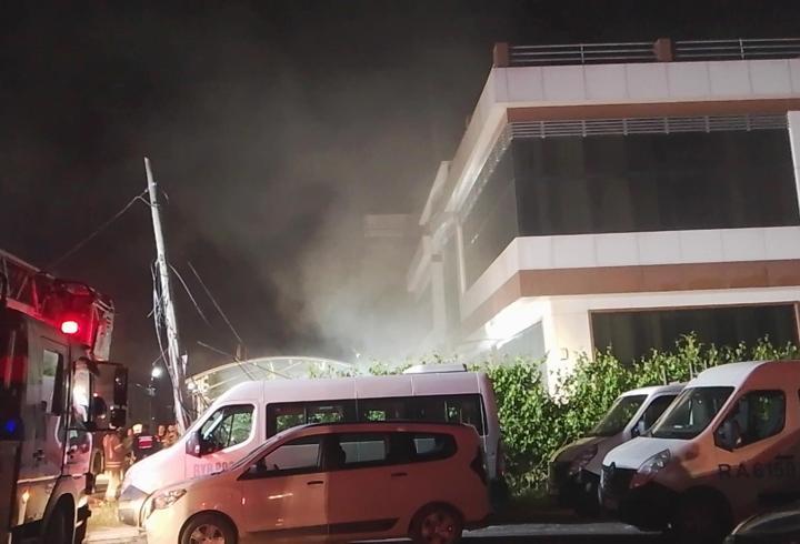 Silivri'de fabrikada çıkan yangın söndürüldü