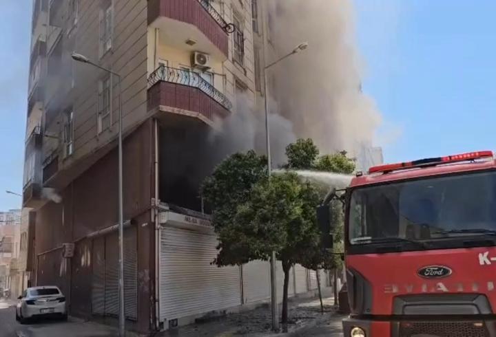Mardin'de işyerinde çıkan yangın, 3 saate kontrol altına alındı