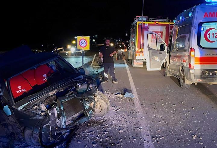 Kastamonu'da kaza: 2 yaralı