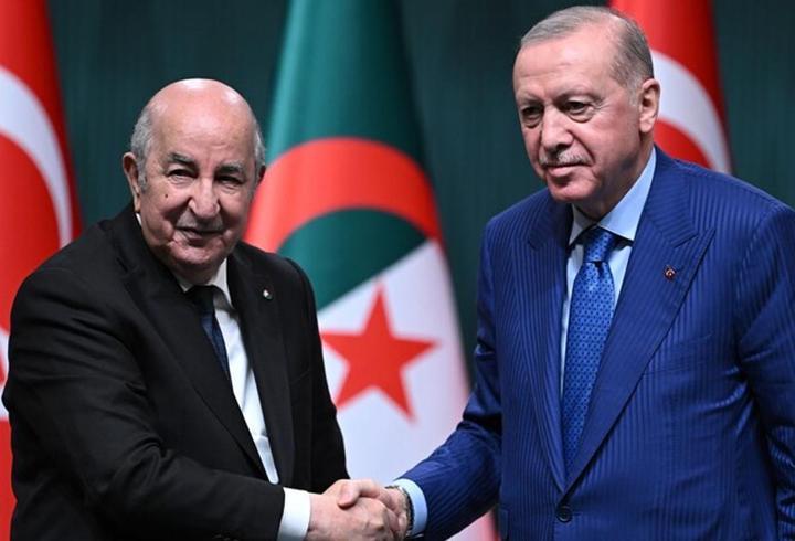 Cumhurbaşkanı Erdoğan, Cezayir Cumhurbaşkanı Tebbun ile telefonda görüştü