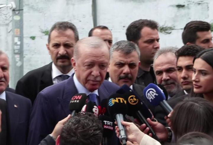 Cumhurbaşkanı Erdoğan'dan Ayasofya'da açıklamalar