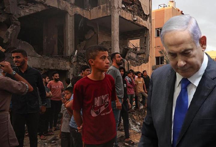 Netanyahu'ya tepkiler büyüyor: Yüzde 100 Filistin'e ait