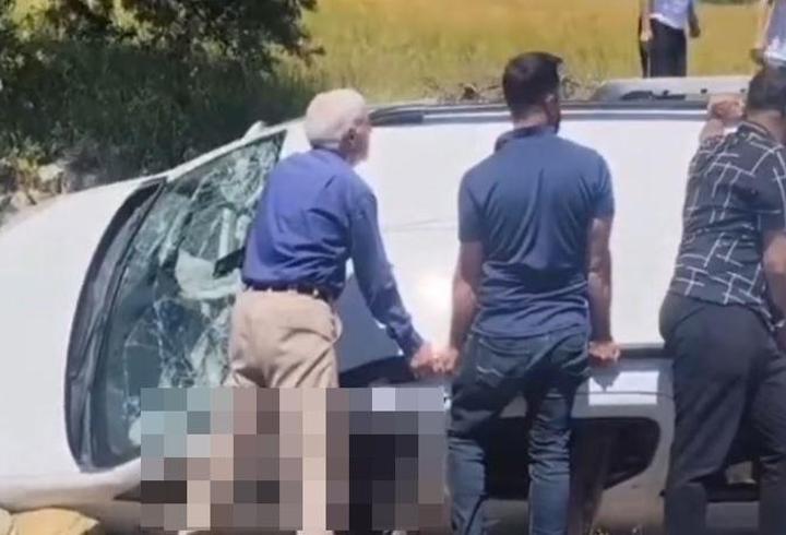 Hafif ticari araca silahlı saldırıda öldü, eşi ve oğlu yaralandı