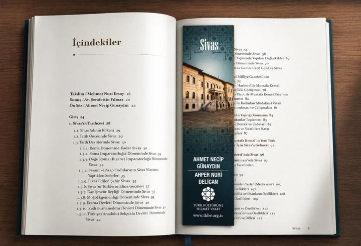 "Sivas" kitabının genişletilmiş 2'nci baskısı yayımlandı