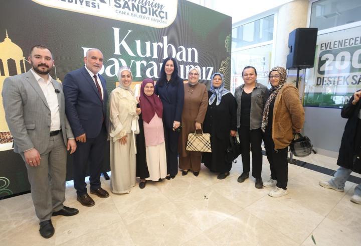 Canik'te bayram coşkusu
