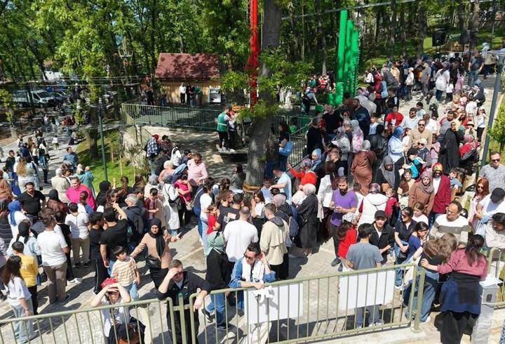 Karadeniz'in en büyük Macera Parkı'na 11 günde 100 bin ziyaretçi
