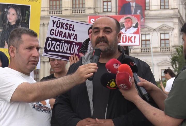 Narin Güran’ın babası Arif Güran İstanbul’da açıklama yaptı; Ahmet Minguzzi’nin mezarını ziyaret etti