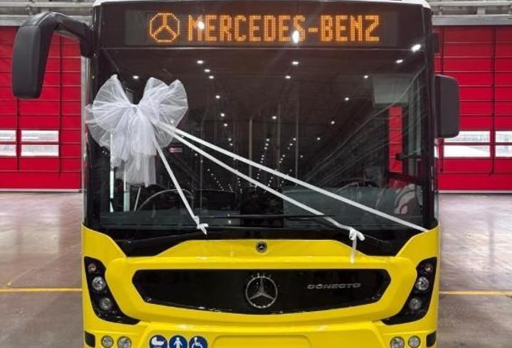 Otokar Üretimi Mercedes Otobüs Banttan İndi