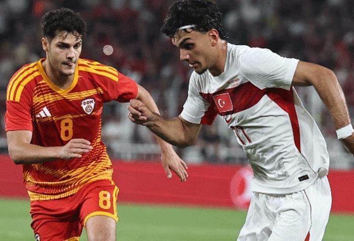 A Milli Takım'dan bol gollü prova! Milliler, Dünya Kupası öncesi Kuzey Makedonya'yı farklı geçti