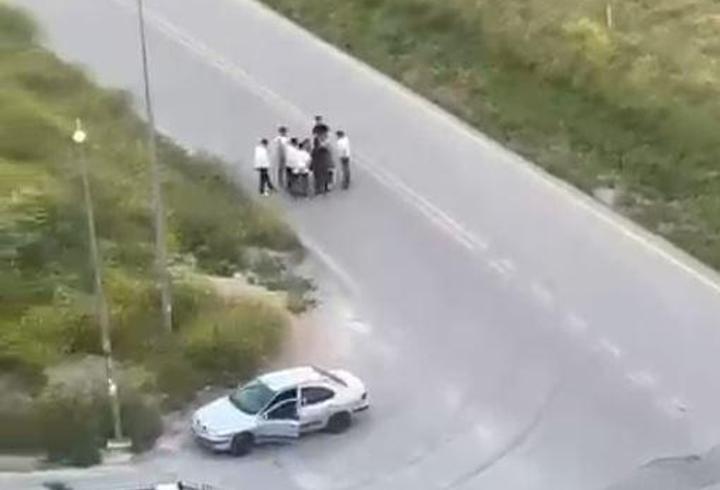 Ankara'da 1 kişinin yaralandığı silahlı kavga kamerada