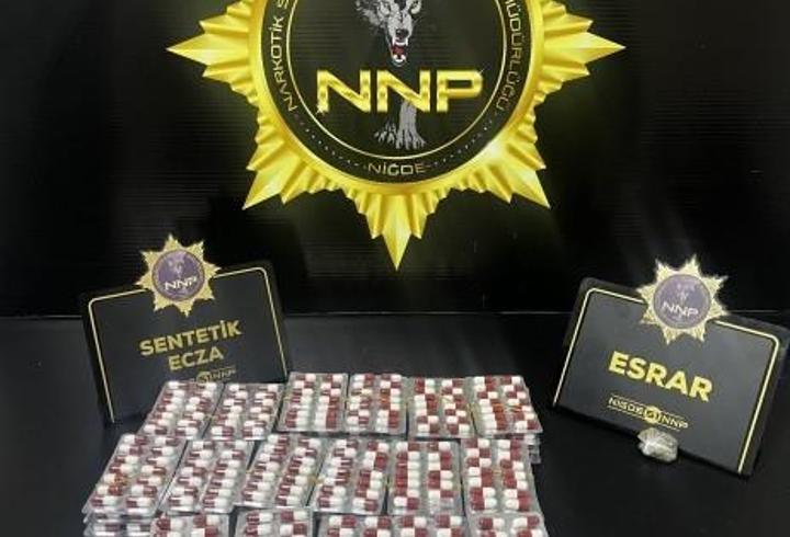 Niğde'de uyuşturucu operasyonunda yakalanan zanlı tutuklandı