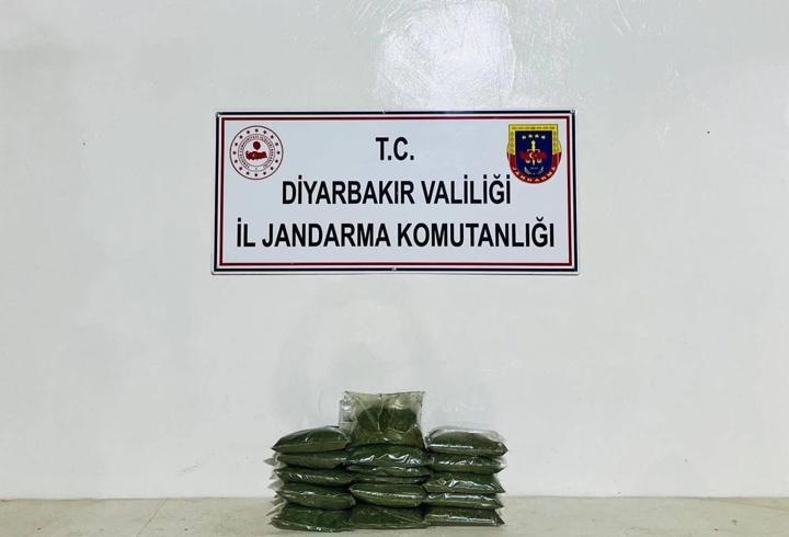Diyarbakır’da uyuşturucu operasyonlarında 18 şüpheliye işlem