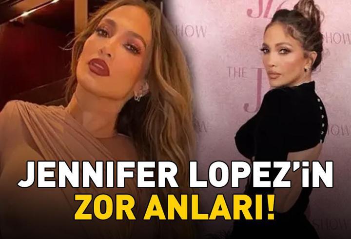 Jennifer Lopez'in zor anları! Yardımına asistanı koştu