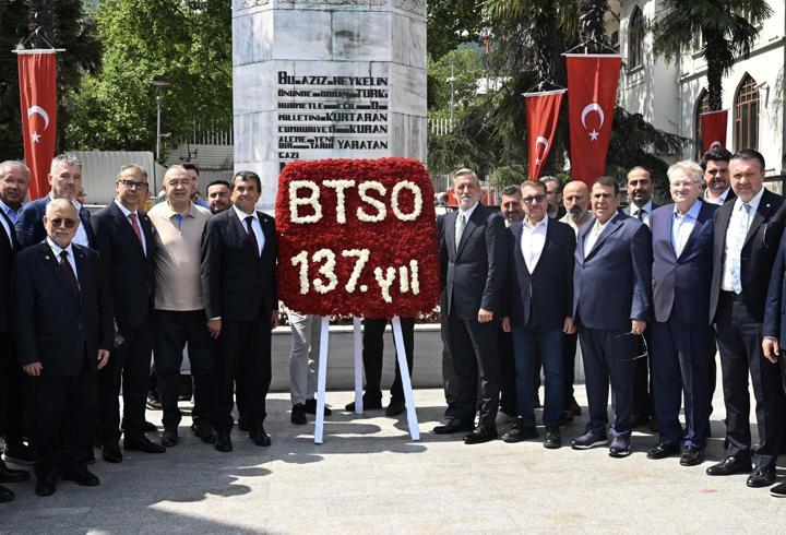 Bursa iş dünyasının çatı kuruluşu BTSO 137 yaşında