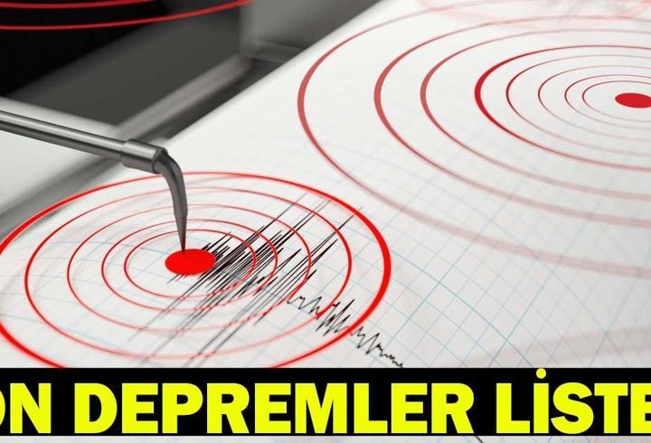 SON DAKİKA DEPREM Mİ OLDU, NEREDE? 5 Haziran AFAD ve Kandilli Son Depremler Listesi