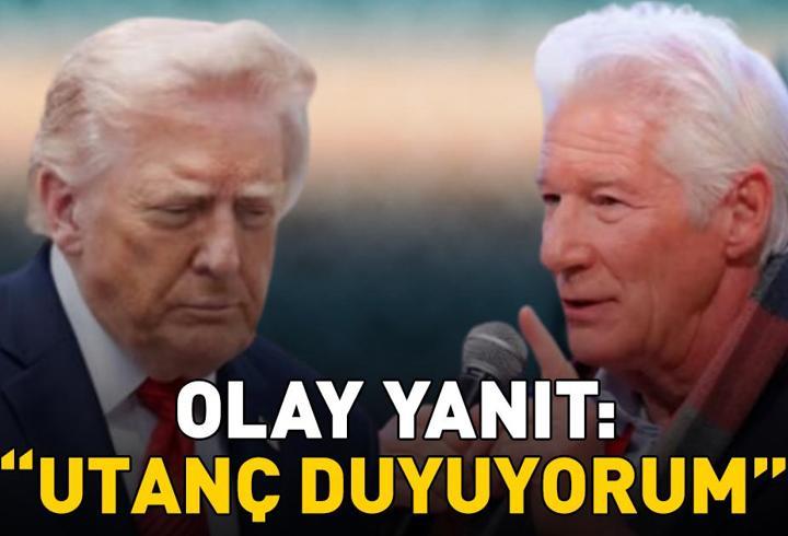 Richard Gere'den 'ABD'nin bu seviyeye düşebileceği hiç aklınızdan geçti mi?' sorusuna olay yanıt: 'Utanç duyuyorum'