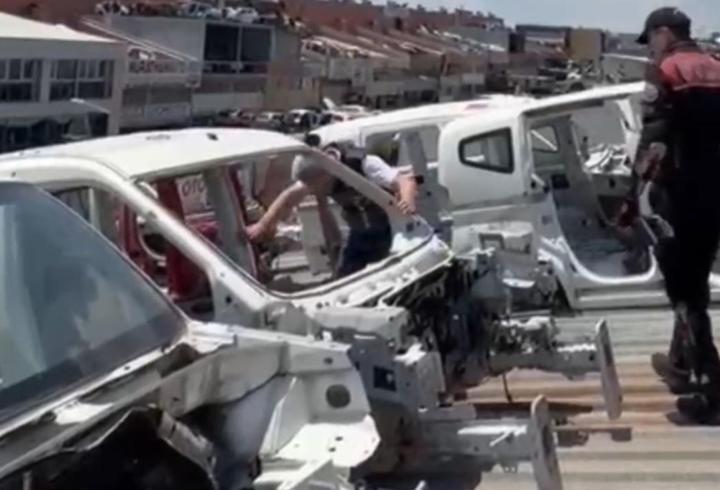 Ankara'da "Change" Operasyonu: Çok sayıda motor ve şanzıman ele geçirildi