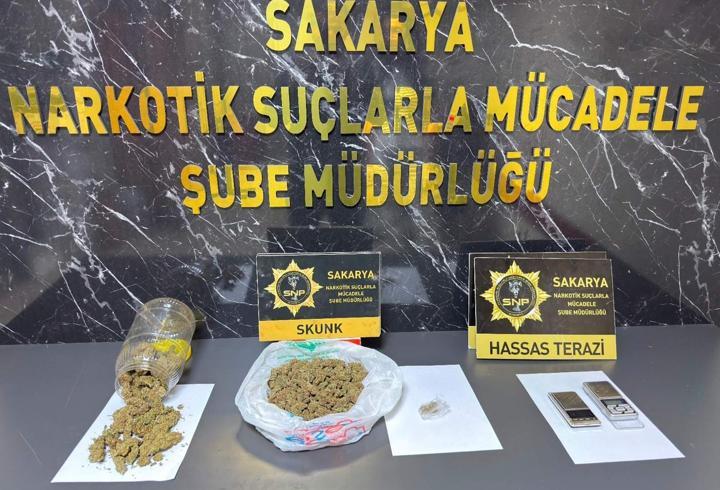 Sakarya’da uyuşturucu operasyonu 1 tutuklama