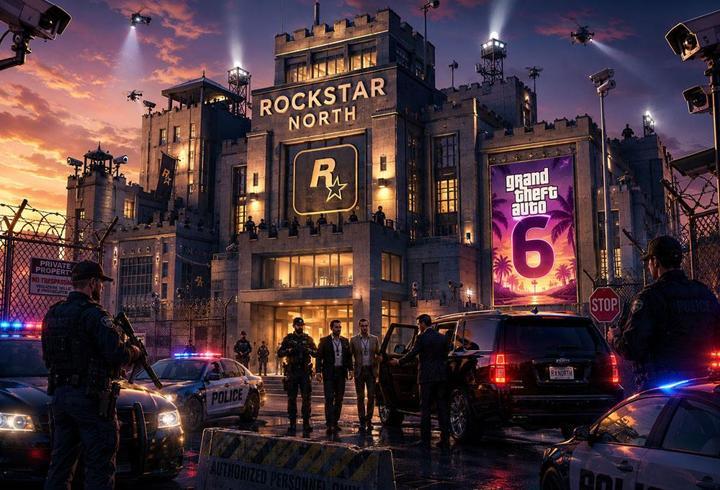 Rockstar North binası kaleye dönüştü