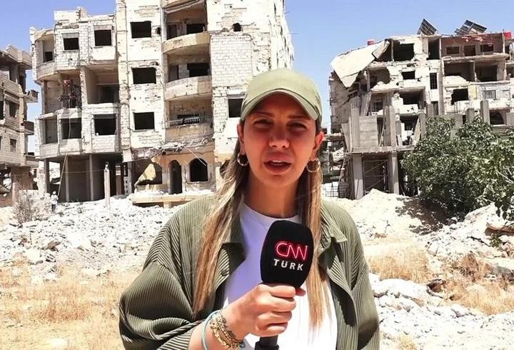 CNN TÜRK SURİYE’DEN AKTARIYOR! Burası Şam: TİKA Doğu Guta’da okul ve su deposu açtı