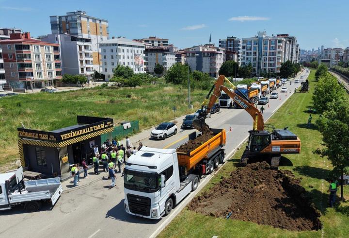 Büyükşehir’den trafiği rahatlatacak önemli hamle