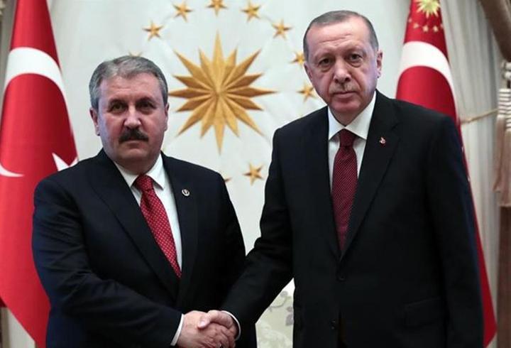 Cumhurbaşkanı Erdoğan'dan Destici'ye tebrik mesajı