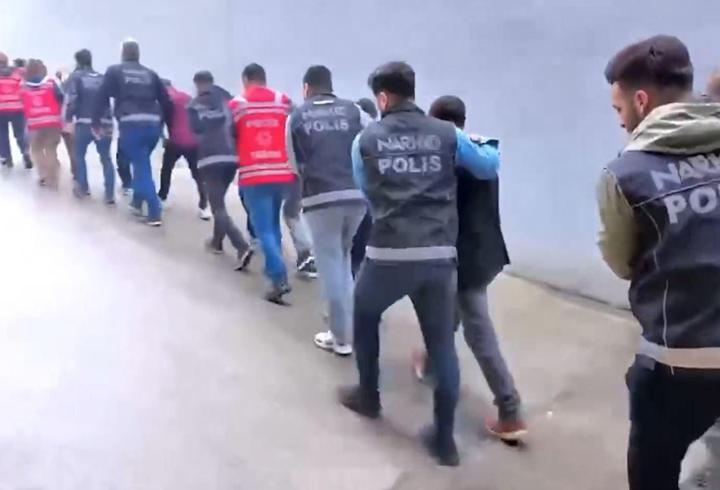 69 ilde uyuşturucu satıcılarına operasyon: 381 tutuklama
