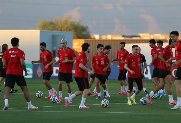A Milli Futbol Takımı, Avustralya maçı mesaisine devam etti