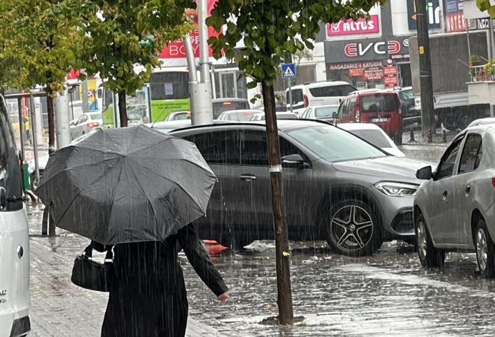 10 il için "sarı" uyarı: Kuvvetli yağışa dikkat