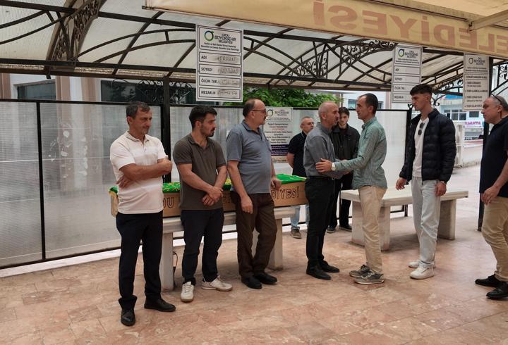 Ordu'da trafik kazasında ölen sürücünün cenazesi defnedildi