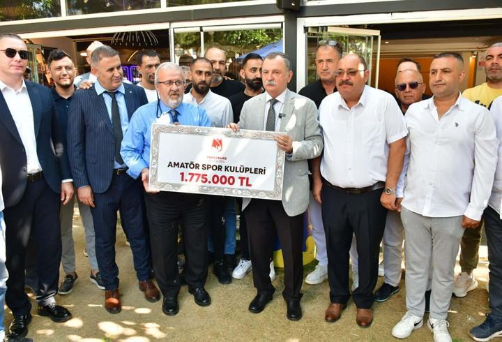 Yunusemre'den amatör spor kulüplerine 1 milyon 775 bin TL destek
