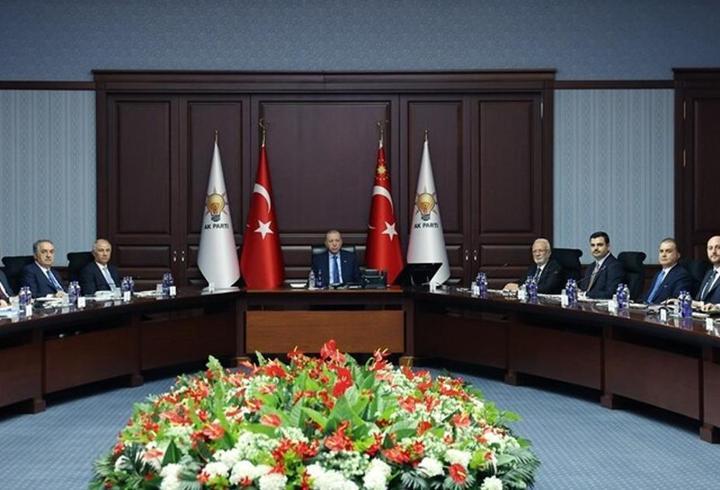 AK Parti MYK toplantısı sona erdi
