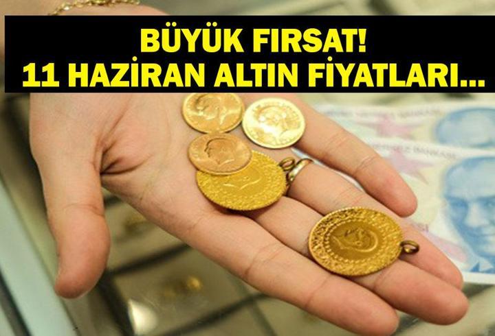 ALTINDA DÜŞÜŞ NE KADAR DEVAM EDECEK? 11 Haziran Bugün Gram, Çeyrek, Cumhuriyet Ne Kadar? Kapalıçarşı Altın Fiyatları Ne Durumda? İşte Canlı Altın Alış Satış Fiyatları...