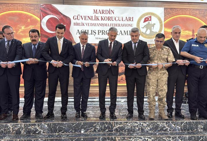 Mardin'de Güvenlik Korucuları Birlik ve Dayanışma Federasyonu kuruldu