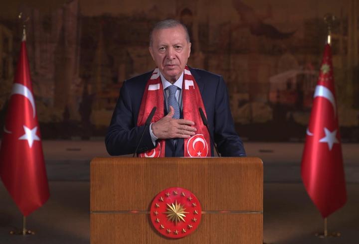 Cumhurbaşkanı Erdoğan'dan A Milli Futbol Takımı'na mesaj: Şimdi yeni bir destan yazma zamanı