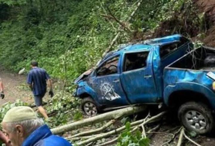 Rize'deki kaza bir ailenin sonu oldu