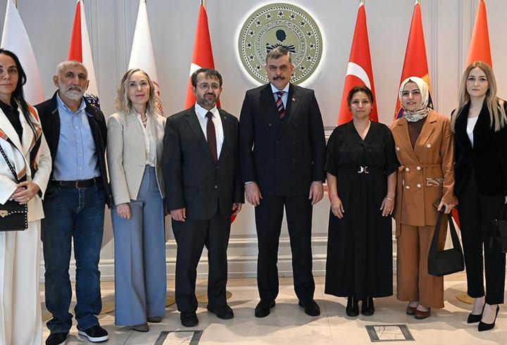 İçişleri Bakanı Çiftçi, GÜSODER heyeti ile görüştü