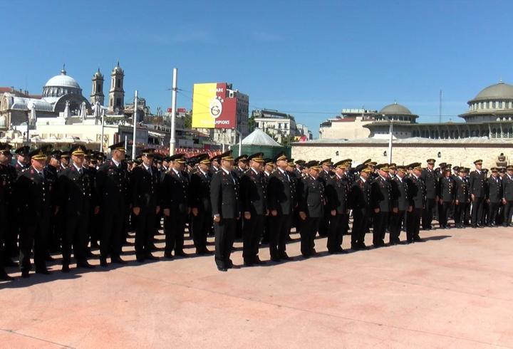 Taksim'de Jandarma Teşkilatının 187’nci kuruluş yıldönümü kutlandı
