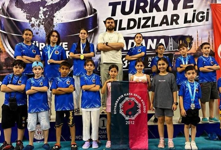 Diyarbakırlı sporcular, Türkiye Yıldızlar Ligi’nde 8 madalya kazandı