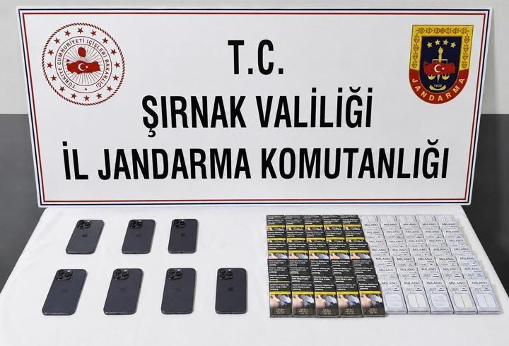 Şırnak'ta 77 milyon TL değerinde kaçak malzeme ele geçirildi