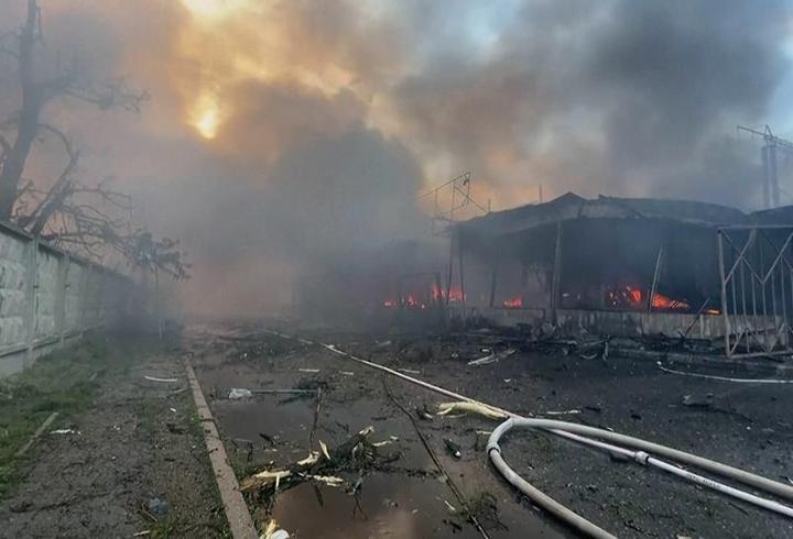Rusya’dan Ukrayna'ya füze ve İHA yağmuru