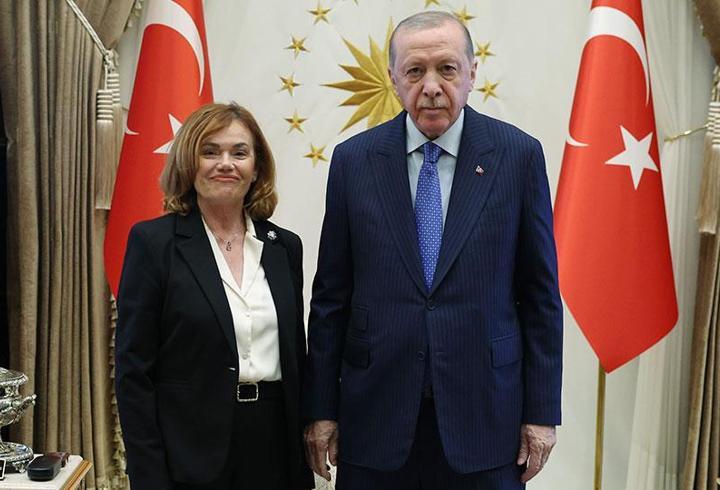 Erdoğan, İspanya AYM başkanvekilini kabul etti