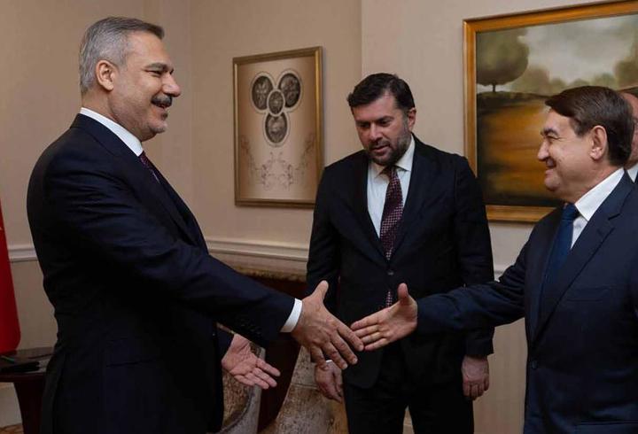 Dışişleri Bakanı Hakan Fidan, Putin'in danışmanlarını kabul etti