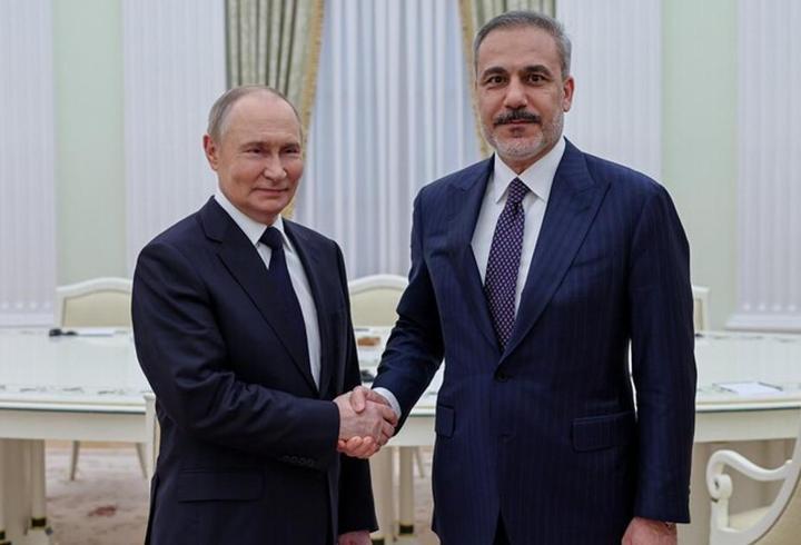 Putin, Dışişleri Bakanı Hakan Fidan ile yarın görüşecek