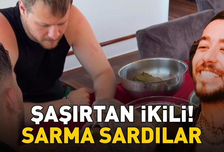 Şaşırtan ikili! Mahmut Orhan ve Burak Yörük sarma sardı